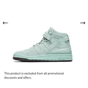 IVY PARK x ADIDAS Forum Mid Shoe size 8